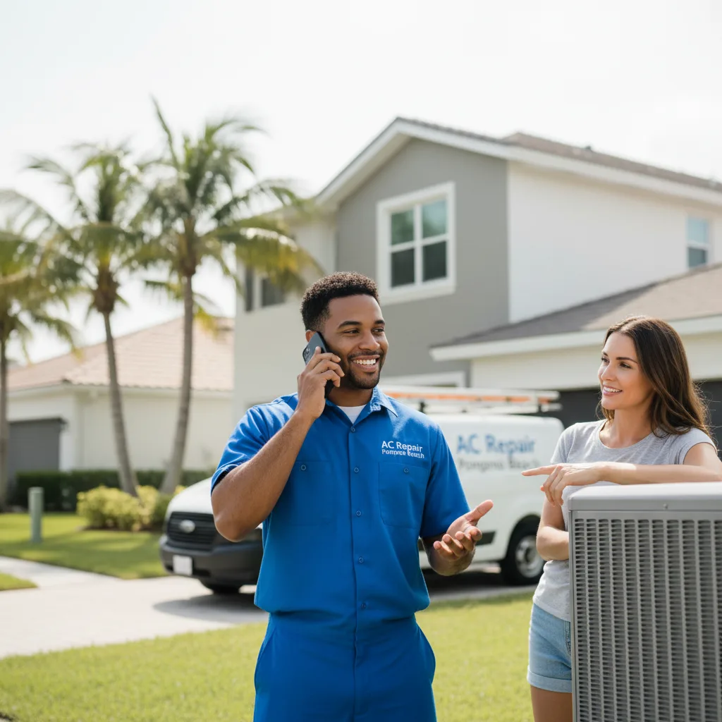 AC Repair Pompano Beach customer support in South Charleston